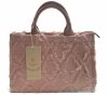 Dámská kabelka kufřík Herisson pudrová růžová 14-2F703
