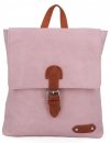 Dámská kabelka batůžek Herisson pudrová růžová 1502H450