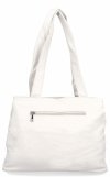 DĂĄmskĂĄ kabelka shopper bag Hernan bĂ­lĂĄ 8006