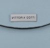 Kožené kabelka listonoška Vittoria Gotti světle modrá V695351
