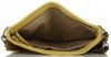 Kožené kabelka listonoška Vittoria Gotti žlutá V5576