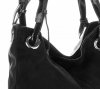 Kožené kabelka univerzální Silvia Rosa černá SR2901