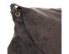 Kožené kabelka listonoška Genuine Leather šedá 1324