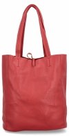 Dámská kabelka shopper bag Herisson červená 15R355