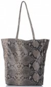 Kožené kabelka shopper bag Vittoria Gotti zemitá V16299