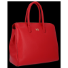 Kožené kabelka kufřík Vittoria Gotti červená V2392