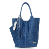 Bőr táska shopper bag Vittoria Gotti jeans B22