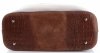 Bőr táska shopper bag Genuine Leather barna 216