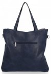 Bőr táska shopper bag Roberto Ricci tengerkék 18128