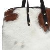 Bőr táska shopper bag Genuine Leather fekete 806576