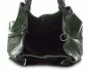 Bőr táska shopper bag Vittoria Gotti palackzöld V2L