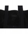 Bőr táska shopper bag Vittoria Gotti fekete V8252