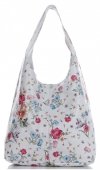 Bőr táska shopper bag Vittoria Gotti fehér VF9802