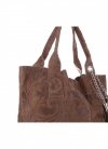 Bőr táska shopper bag Vittoria Gotti földszínű V10