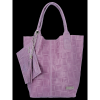Bőr táska shopper bag Vittoria Gotti hanga színű B22