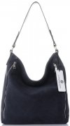 Bőr táska shopper bag Vittoria Gotti ibolya V3368