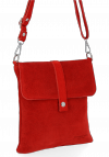 Bőr táska univerzális Vittoria Gotti piros B17