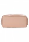 Bőr táska shopper bag Genuine Leather púderrózsaszín 1158