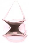 Bőr táska shopper bag Vittoria Gotti rózsaszín 8286