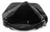Bőr táska shopper bag Genuine Leather szürke G100