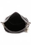 Bőr táska shopper bag Vittoria Gotti szürke V8047