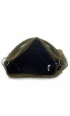 Bőr táska shopper bag Vittoria Gotti zöld V3821