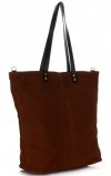 Bőr táska shopper bag Vera Pelle barna 80041