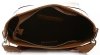 Bőr táska shopper bag Genuine Leather barna K26