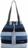 Bőr táska shopper bag Vittoria Gotti V4077