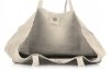 Bőr táska shopper bag Vittoria Gotti bézs V205454