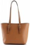 Bőr táska klasszikus Genuine Leather vörös 3303