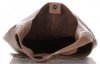 Bőr táska shopper bag Vittoria Gotti földszínű V8804