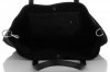 Bőr táska shopper bag Vittoria Gotti fekete V3076