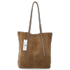 Bőr táska shopper bag Vittoria Gotti földszínű V6590C