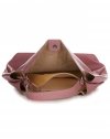 Bőr táska shopper bag Vittoria Gotti piszkos rózsaszín V230