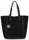 Női Táská shopper bag Diana&Co fekete DTL165-3