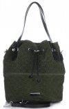 Női Táská shopper bag Vittoria Gotti palackzöld V1005