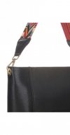 Bőr táska shopper bag Genuine Leather fekete K26