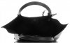 Bőr táska shopper bag Vittoria Gotti fekete V355