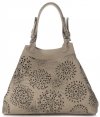 Bőr táska shopper bag Vittoria Gotti földszínű V8913
