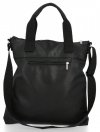 Bőr táska shopper bag Roberto Ricci fekete 012