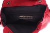 Bőr táska levéltáska Genuine Leather 217 piros