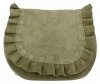 Bőr táska levéltáska Vittoria Gotti khaki V5998