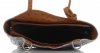 Bőr táska klasszikus Genuine Leather világosszürke 494