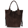 Női Táská shopper bag Vittoria Gotti csokoládé VPOS9