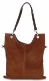 Bőr táska levéltáska Genuine Leather barna 517