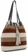 Bőr táska shopper bag Vittoria Gotti V4077