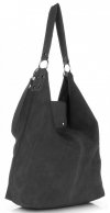 Bőr táska shopper bag Vittoria Gotti szürke V3292C