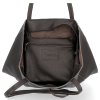 Bőr táska shopper bag Vittoria Gotti csokoládé V21E