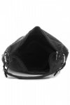 Bőr táska univerzális Genuine Leather fekete 8309